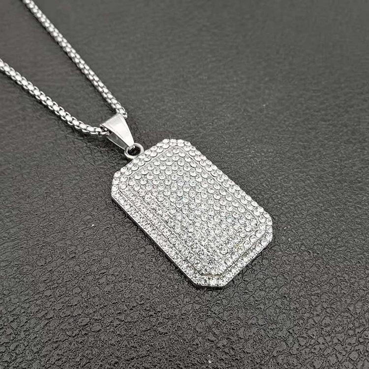 จี้เงินเดี่ยวไม่มีโซ่