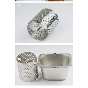 Stainless Steel Butter Roller Hamburger Spreading <b>Tool</b> For Street Vending And <b>BBQ</b> Use - Product Image 1