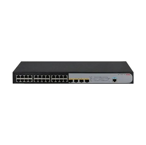 H3C 1850V2-28P-EI Original New 24 10/100/1000Base-T Electrical Ports + 4 1000Base-X SFP Optical Port Web Management Switch
