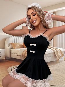 <strong>Sexy</strong> and Erotic Clothing Passionate Pure Desire Role-playing Maid <strong>Uniforms</strong> Fashionable Dresses - Product Image 3