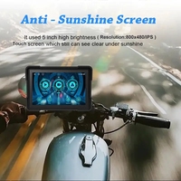 SP-8505F 5 pouces moto Navigation écran intelligent accessoires de voiture moniteur de voiture lecteur DVD de voiture