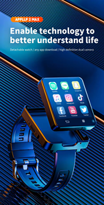 Reloj Inteligente <span class=keywords><strong>Lokmat</strong></span> Appllp 2, Pantalla de 2.64 Pulgadas, 490*490, Batería de 1200 mAh, 3+32 GB, Mtk6739, Compatible con Tarjeta 5G, Android 11, Reloj 4G <span class=keywords><strong>Lokmat</strong></span> - Product Image 3