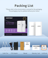 Kit de Internet Starlink para Exteriores COMFAST, Antena Wifi de Largo Alcance, CPE Inalámbrico, Puente Wifi Inalámbrico