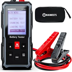 Battery tester Full System 12V 24V Car Battery Tester LCD Battery Car Charger Diagnostic Tool