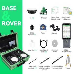 Singularxyz أفضل بائع جهاز استقبال Gnss صغير Gnss E1 معدات رسم خرائط مسح الأراضي <span class=keywords><strong>RTK</strong></span> <span class=keywords><strong>GPS</strong></span> GNSS <span class=keywords><strong>RTK</strong></span> قاعدة وروفر - Product Image 3