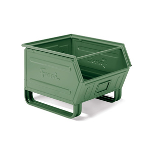 Contenedor Metálico Fami con Ruedas 5P4, Capacidad de 63 Litros, 450x520x300 mm, Color Galvanizado - Product Image 1