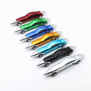 Creative Orange Racing Car Shape Ballpoint <b>Pen</b> Sports Promotional Fun Click <b>Pen</b> Rolling Wheels Cute Back-to-School Essential - Product Image 6