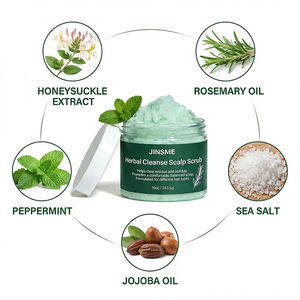 Gommage capillaire sans danger pour la couleur, exfoliant fortifiant et lissant pour cheveux bouclés/gras à l'extrait de Miel de Sauge (283,5g) - Product Image 3