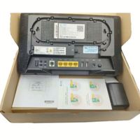 Pour Alcatel Lucent G-140W-C Version anglaise nouveau Modem à fibre optique 4GE + 1POTS + WiFi 245G double bande sans fil Gpon ONU pour réseau 4G