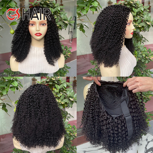 Perruques <span class=keywords><strong>afro</strong></span> crépues en cheveux humains, dentelle frontale, cheveux vietnamiens Remy, très volumineuses, perruque <span class=keywords><strong>afro</strong></span> crépue bouclée mongole, bonnet petit, sans colle - Product Image 4