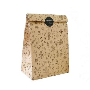 Custom Eco-friendly Colorful Custom Printing Kraft Paper <b>Bag</b> Retail Gift Packaging Candy Paper <b>Bag</b> Without Handle - Product Image 3