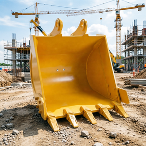 Excavatrice Soosan 24 tonnes, godet de terrassement léger de 1,2 m³ pour travaux de terrassement sur sol dur, argile, roche molle et travaux de construction. - Product Image 1
