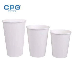 Bulk OEM Custom Biodegradable <b>Paper</b> Cups 4oz 8oz 12oz 16oz Coffee <b>Paper</b> Cups Food Grade Heat Resistant Disposable Cups - Product Image 1