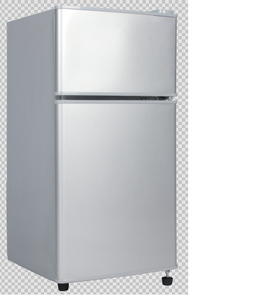 Large 210L Capacity Double Door Refrigerator | Top Freezer & Bottom <b>Fridge</b> Large Capacity 210L Volume Provides Ample Storage for - Product Image 3