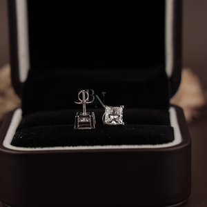 Silver 10K Gold 14K Gold 18K Gold Women Lab Grown Diamond <b>Earrings</b> Elegant <b>Fine</b> Jewelry Luxury Gift for Her - Product Image 2
