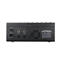 Mezclador de Audio USB Profesional de 8 Canales