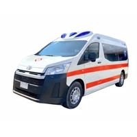 Véhicule de transport médical tout-terrain d'urgence Toyota 4x4 à essence de haute fiabilité pour ambulance et sauvetage