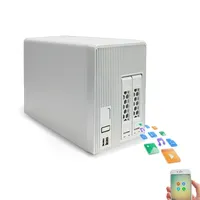 Server Rumah N100 NAS Jaringan 16G RAM 128G SSD 2 BAY 2T 4T Penyimpanan Dual Disk Antarmuka USB Server Berbagi File Cloud Pribadi
