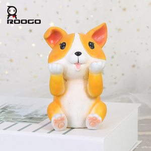 Decorazioni da Tavolo Miniature di Animali ROOGO, Portaocchiali in Resina 3D a Forma di Cane, Eco-Friendly, per Negozi di Occhiali - Product Image 4