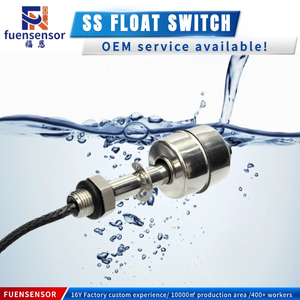 Interrupteur à flotteur en acier inoxydable de qualité industrielle pour système d'alarme de réservoir de carburant diesel - Product Image 1