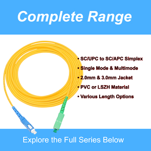 Zifonic SC/APC duy nhất chế độ sợi vá dây với g652d 1310/1550nm tần số cho trung tâm dữ liệu & mạng FTTH - Product Image 2