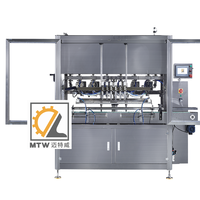 Machine de remplissage MTW haute viscosité beurre d'arachide crème Matcha sauce au chocolat pâte de tomate pompe à rotor 4 têtes