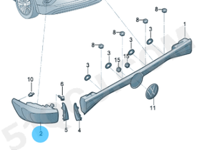 Gruppo Luci Posteriori OEM Sinistra e Destra per Volkswagen ID6 Crozz 12G945207 12G945208 Nuovo di Zecca - Product Image 6