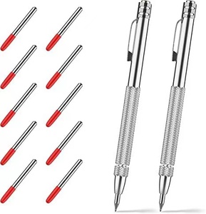 Pluma de <span class=keywords><strong>grabado</strong></span> de carburo de tungsteno, herramienta de marcado para marcar, tallado, para vidrio, cerámica, Metal, madera - Product Image 1