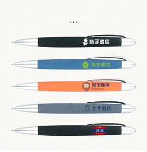 Portable Business Ballpoint Pens with Custom Logo for Trade Show Giveaways and New Business Gifts - Product Image 4