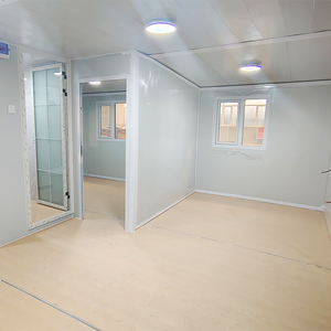 Maison conteneur extensible, structure en acier modulaire préfabriquée, maison portable, panneau <span class=keywords><strong>sandwich</strong></span>, design moderne, fourniture d'usine - Product Image 5