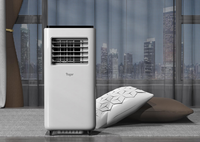 7000BTU hogar inteligente con ventilador de calefacción de refrigeración y aire acondicionado portátil móvil WIFI para el hogar