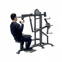 Machine de musculation professionnelle à charge libre, réglable et durable, pour l'entraînement des épaules et les tractions dorsales (Lat Pulldown)