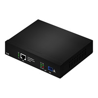 ONT Gigabit de un solo puerto XPON PoE ONU EPON/GPON 802.3at 30W AC100-240V de escritorio FTTH