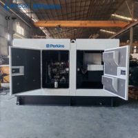 Générateur électrique Ritech 300kw 400kw 500kw avec capot insonorisé, générateur diesel Perkins à faible consommation de carburant, directement de l'usine