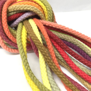 Pas de quantité minimale de commande 79pcs couleur en stock <span class=keywords><strong>corde</strong></span> de <span class=keywords><strong>coton</strong></span> <span class=keywords><strong>tressée</strong></span> en gros 5mm - Product Image 2