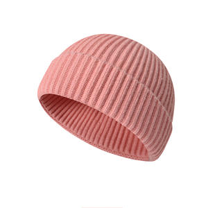 Bonnet <span class=keywords><strong>d</strong></span>'hiver tricoté avec LOGO personnalisé Mode hip hop couleur unie Bonnet tricoté tête de mort - Product Image 4
