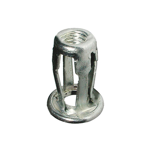 Inserts filetés en acier zingué à tête ronde cylindrique ouverte M6 Rivit Jackriv JKF (250pcs) - Product Image 1