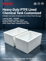 Langlebiger Antihaft-PTFE-Tank, Korrosionsbeständige PTFE-Box für Industrielle Chemikalienlagerung