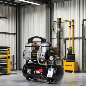 Top Hersteller Industrieller 220V 50-Liter Bester Kleiner Leiser Kolbenkompressor Elektrischer Ölfreier Tragbarer Luftkompressor - Product Image 6