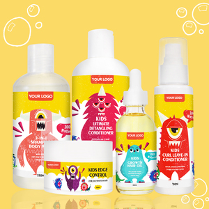 Produits de soin et de coiffage pour <span class=keywords><strong>cheveux</strong></span> de bébé et d'enfant naturels Huile de croissance des <span class=keywords><strong>cheveux</strong></span> Shampooing et gel douche <span class=keywords><strong>Après</strong></span>-<span class=keywords><strong>shampoing</strong></span> sans rinçage Contrôle des frisottis Ensemble pour enfants - Product Image 1