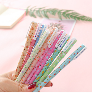 Lot de 10 Stylos Gel à Encre Noire 0,38 mm, Motifs Mignons Dessins Animés, pour Étudiants et Fournitures Scolaires <span class=keywords><strong>Kawaii</strong></span> - Product Image 6
