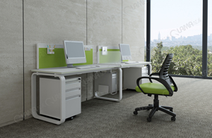 Bền Và An Toàn Quản Lý Cáp Thiết Kế 2 3 4 Người Duy Nhất Hàng Tuyến Tính Máy Trạm Đồ Nội Thất Văn Phòng Tủ Bàn - Product Image 2