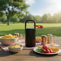 Mug écologique portable - Acier inoxydable minimaliste. Léger, vert et facile à rincer. S'adapte à votre vie, du bureau à la destination