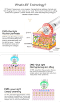 Appareil de massage facial pour raffermir la peau, liftant, anti-rides, élimination des ridules, vibration, nettoyage en profondeur, instrument de beauté