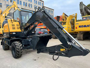 Máquina HYUNDAI 60WVS 6ton Excavadora de ruedas Excavadora usada Hyundai Robex 60W vs - Product Image 3