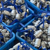 Válvula de Bola de Acero Inoxidable de Alta Temperatura para Tuberías