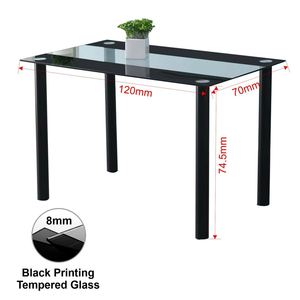 Régalez vos yeux sur cet ensemble de table à manger qui est assez chic pour rendre même la nourriture <span class=keywords><strong>jalouse</strong></span>! - Product Image 2