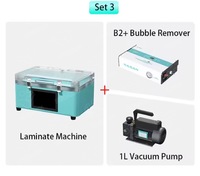 Machine à laminer LCD NASAN SUPA Lite B2+ Machine à enlever les bulles Séparateur SP23U pour la réparation de verre OCA de téléphone portable