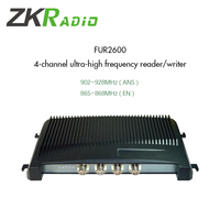 Lecteur RFID UHF 4 canaux Graveur RS232 TNC Longue Portée 1-35m Gestion d'entrepôt Lecteur fixe RFID UHF