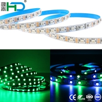 Bande LED adressable WS2812B de 60 LED/m, bande LED RGB adressable WS2812, 1m, 144 LED/m, 5V, adressable individuellement